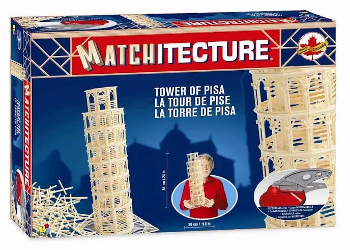 Matchitecture Construction Kit - Leaning Tower of Pisa