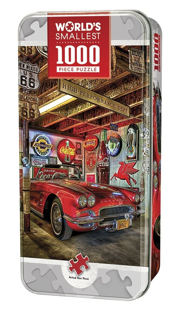World's Smallest - High Performance Sports Car, Linda Berman (Compact Tin Box)