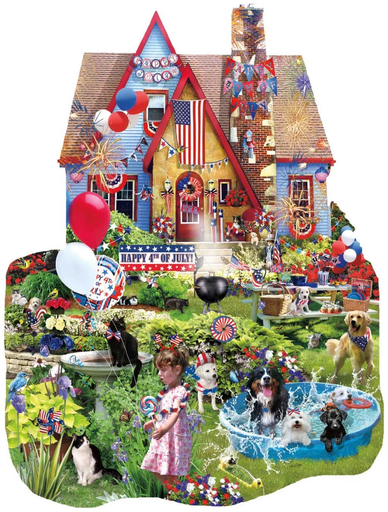 Home on the 4th of July, Lori Schory (Shaped)