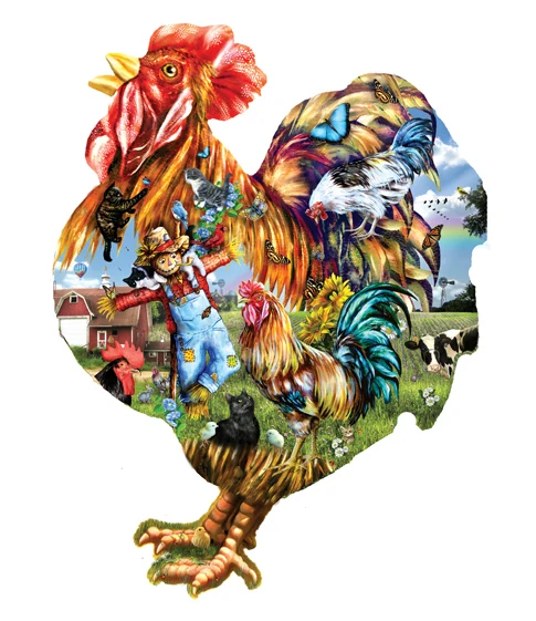 Barnyard Strut (Shaped)