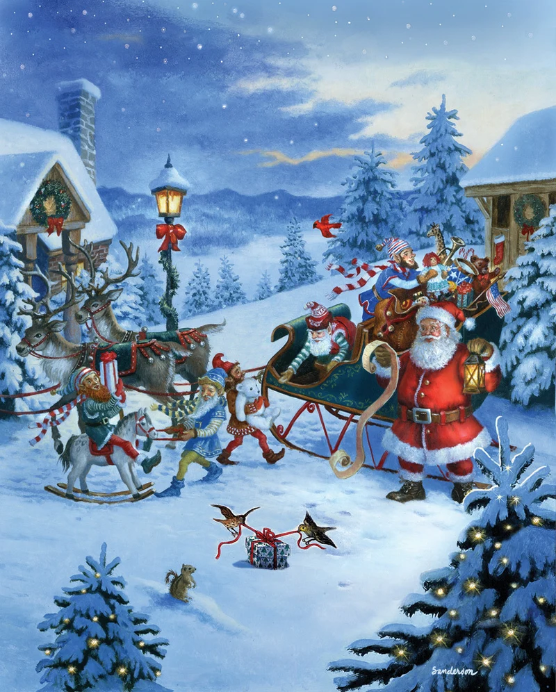 Christmas Eve, Ruth Sanderson