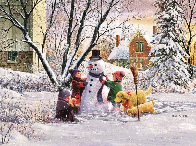 Snowman and Friends, Douglas Laird