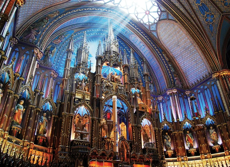 Notre-Dame Basilica of Montreal, Canada