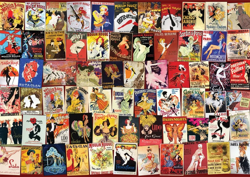 Vintage Collage - Cabaret