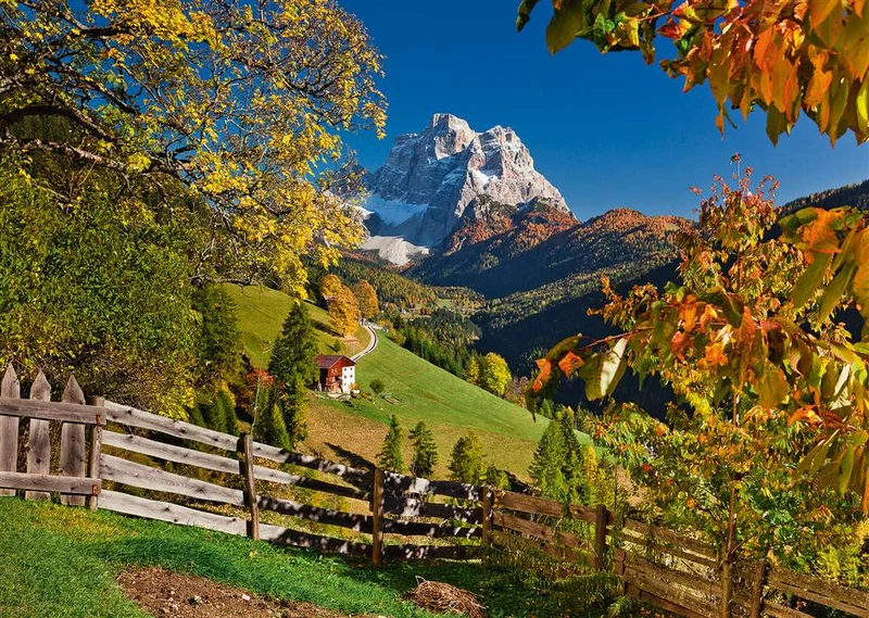Ravensburger Mountainous Italy (Matterhorn Italy, Mountains in Autumn)