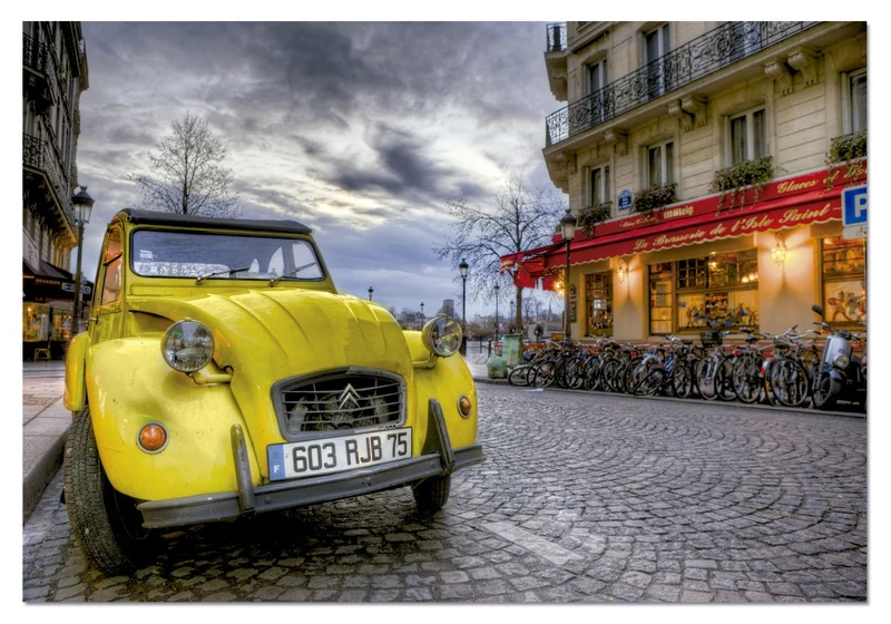 Dusk in Paris