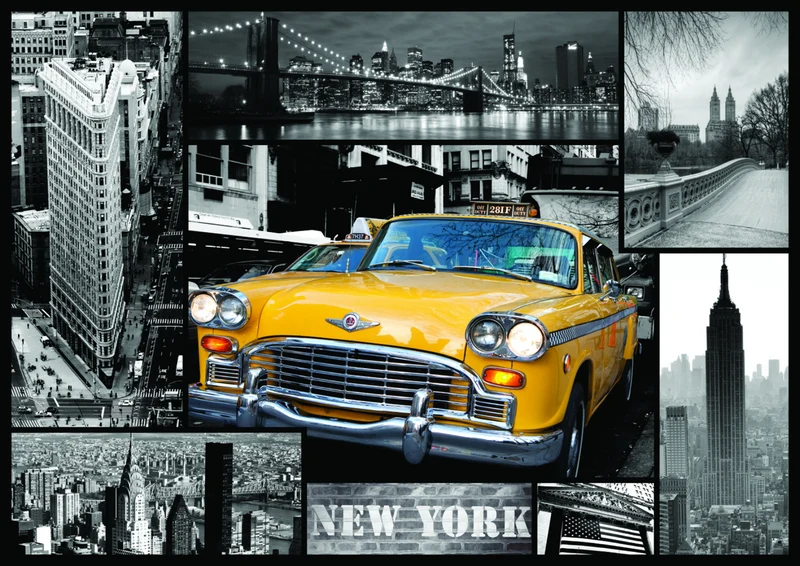 New York, Collage