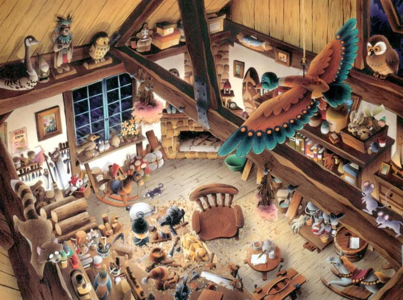 Wooden Toy Workshop, Hiro Tanikawa