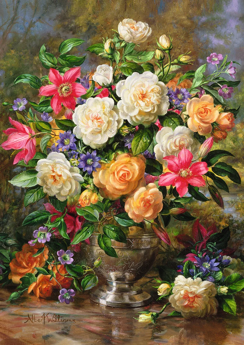 Flowers for the Queen Elizabeth, Albert Williams