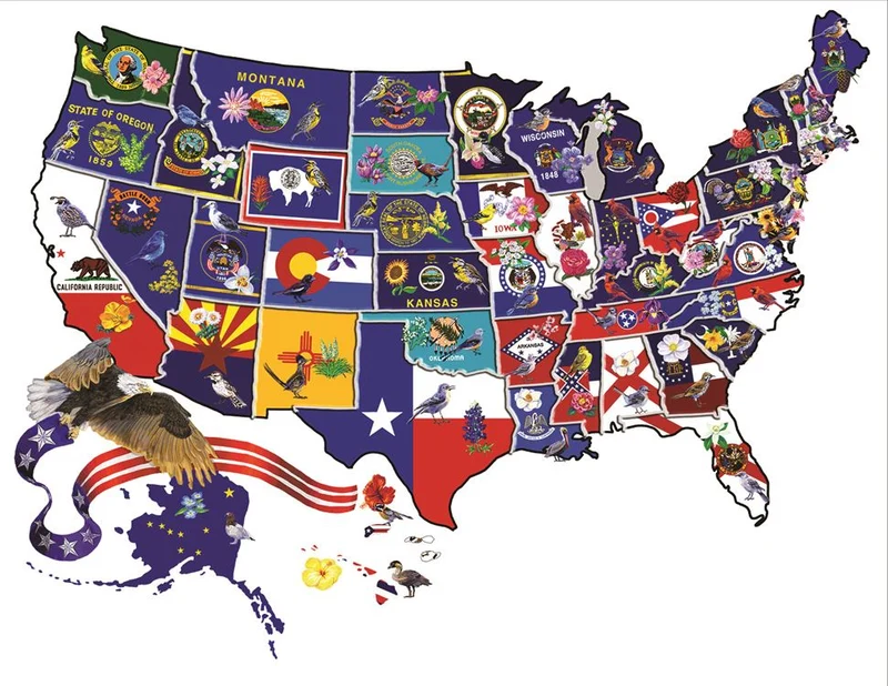 America the Beautiful (Shaped)