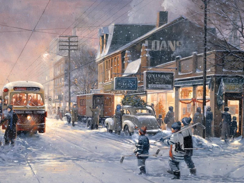 Hockey Night, Douglas Laird