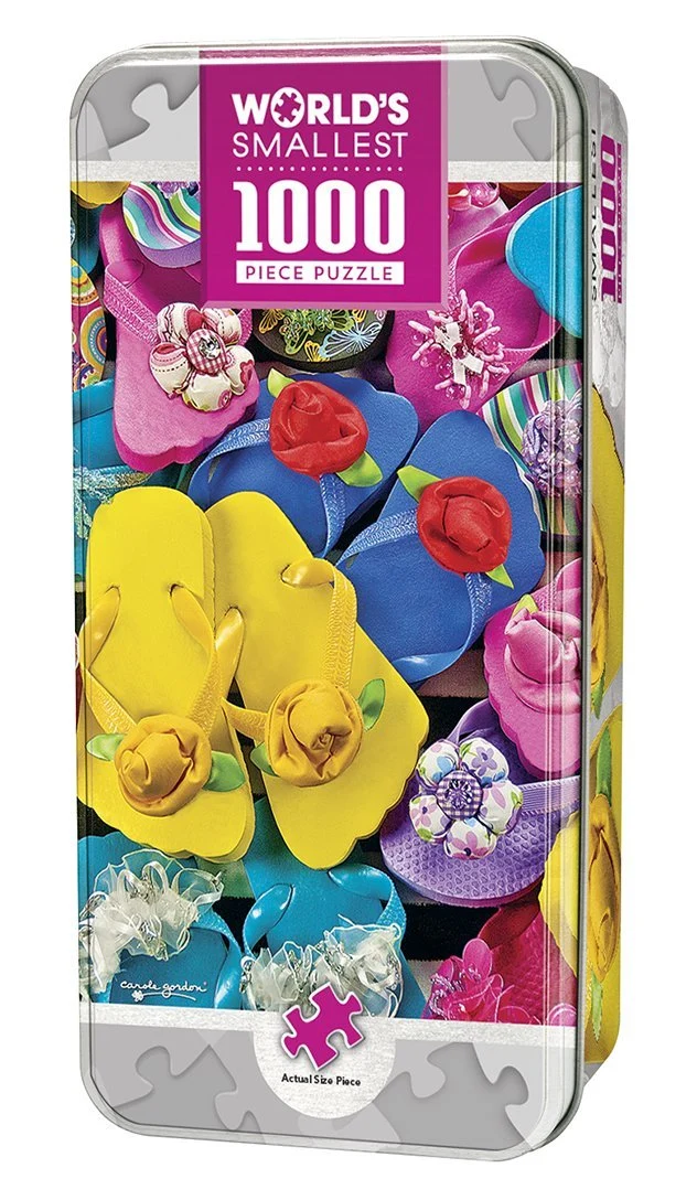 World's Smallest - Flippity Flops, Carole Gordon (Compact Tin Box)