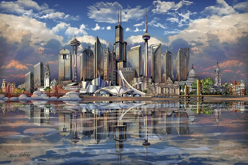Ravensburger North American Skyline 3, Maria Rabinky