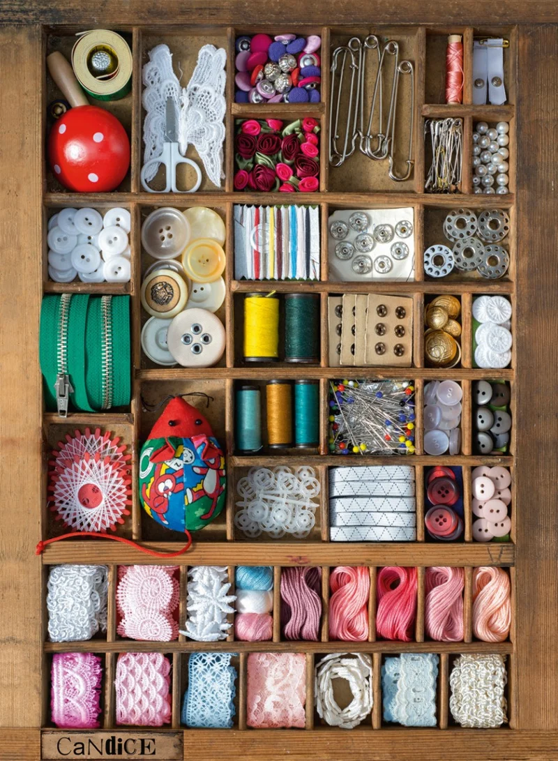 Ravensburger Sewing Box, Candice Valeureuse