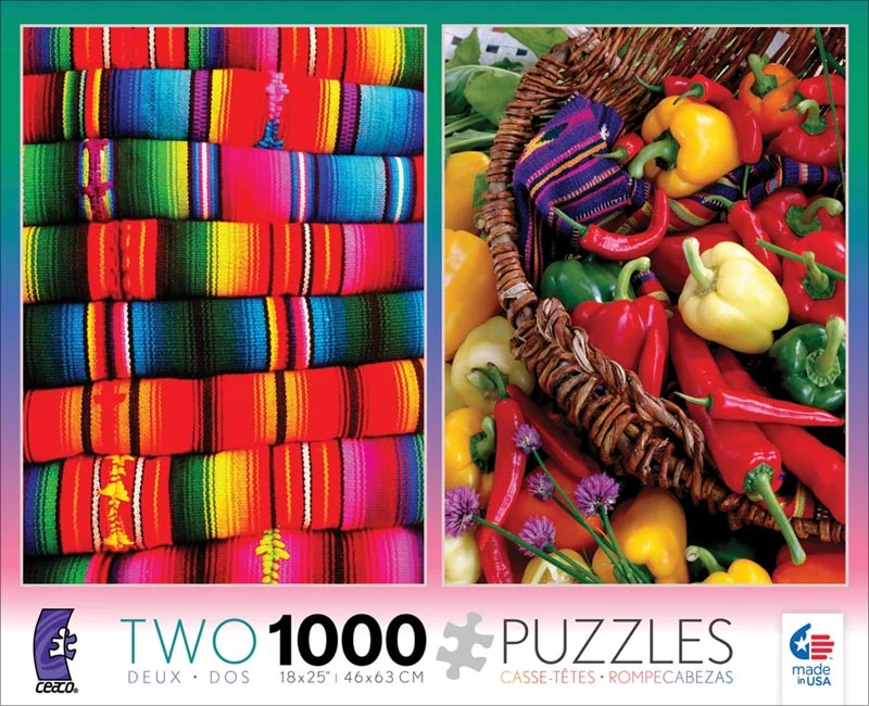 Mayan Blankets & Peppers (2-in-1 Multipack)