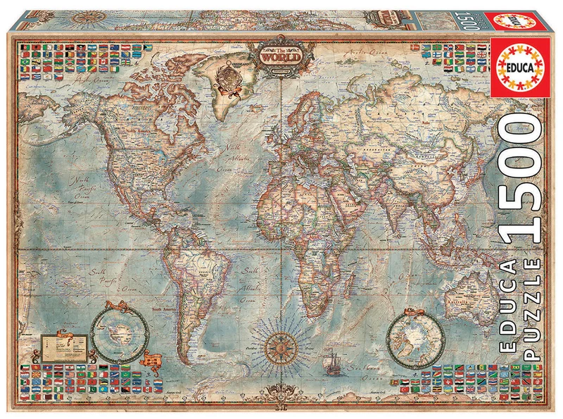 Political Map of the World, Rajko Zigic