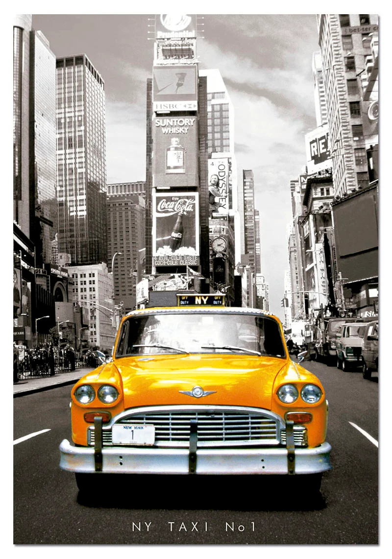 B&W Taxi No.1, New York