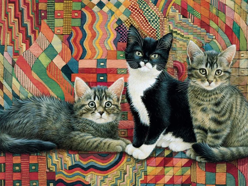 Christie, Posky and Zelly - Lesley Anne Ivory