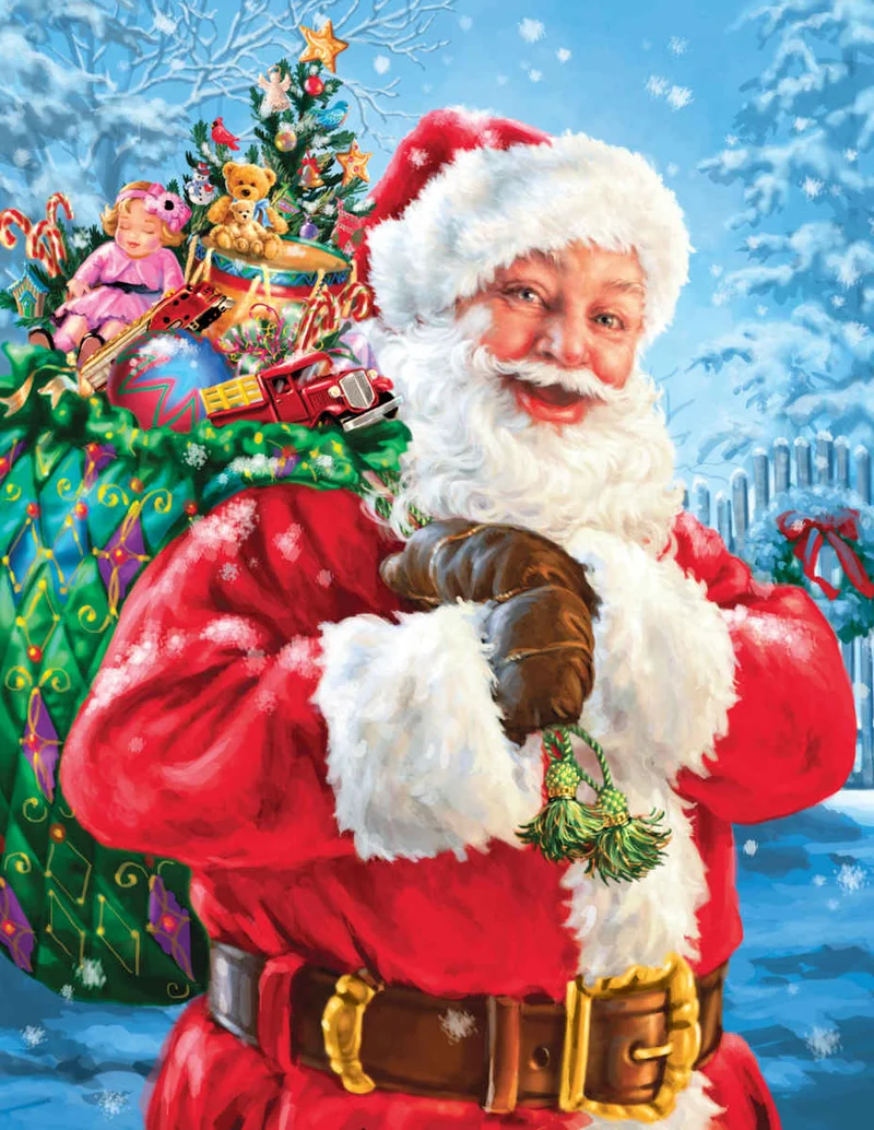 Santa's Magic Bag (Family Puzzle)