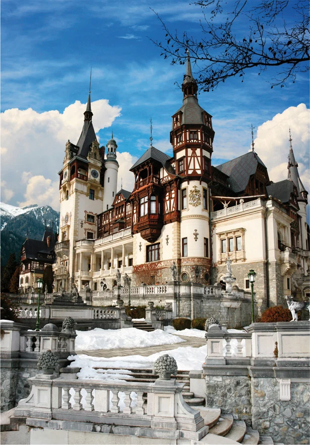 Peles Castle Portrait