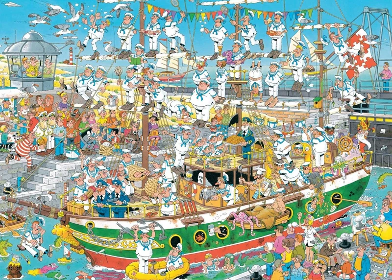 Tall Ship Chaos, Jan van Haasteren