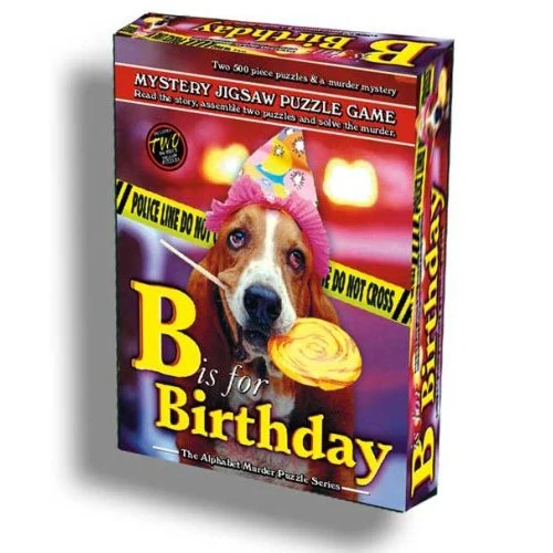 B is for Birthday, (2 x 500 Piece Puzzle)