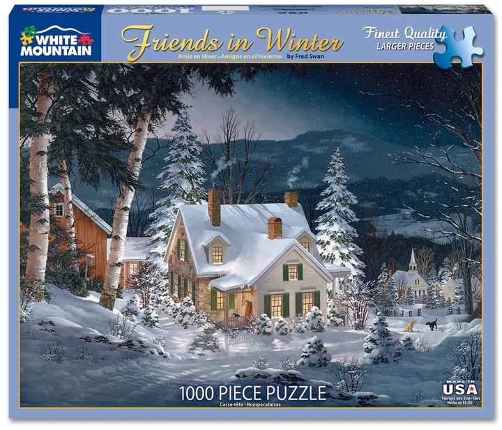 Friends in Winter, Fred Swan (1000pcs)