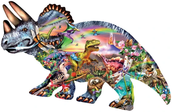 When Dinosaurs Ruled (Shaped)