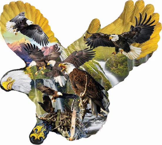 Lights of the Eagles (Shaped)