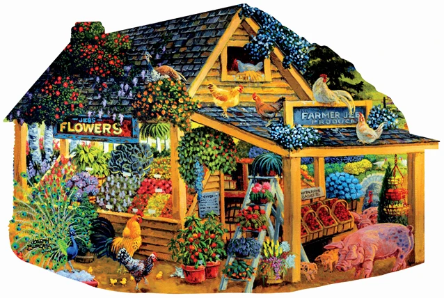 Farmer Jeb's Market (Shaped)