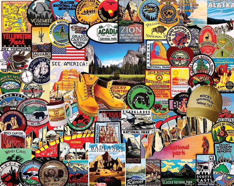 National Park Badges, Charlie Girard