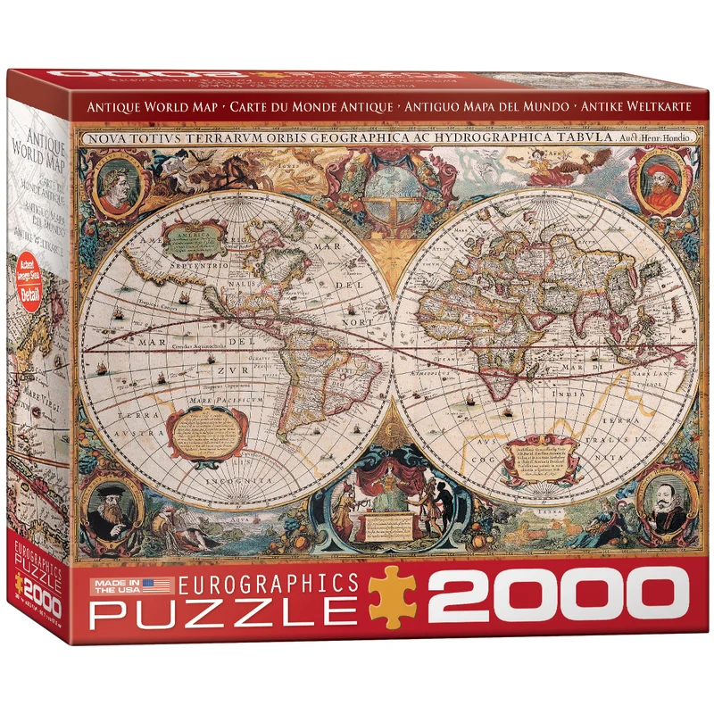 Orbis Geographical World Map (2000pcs)