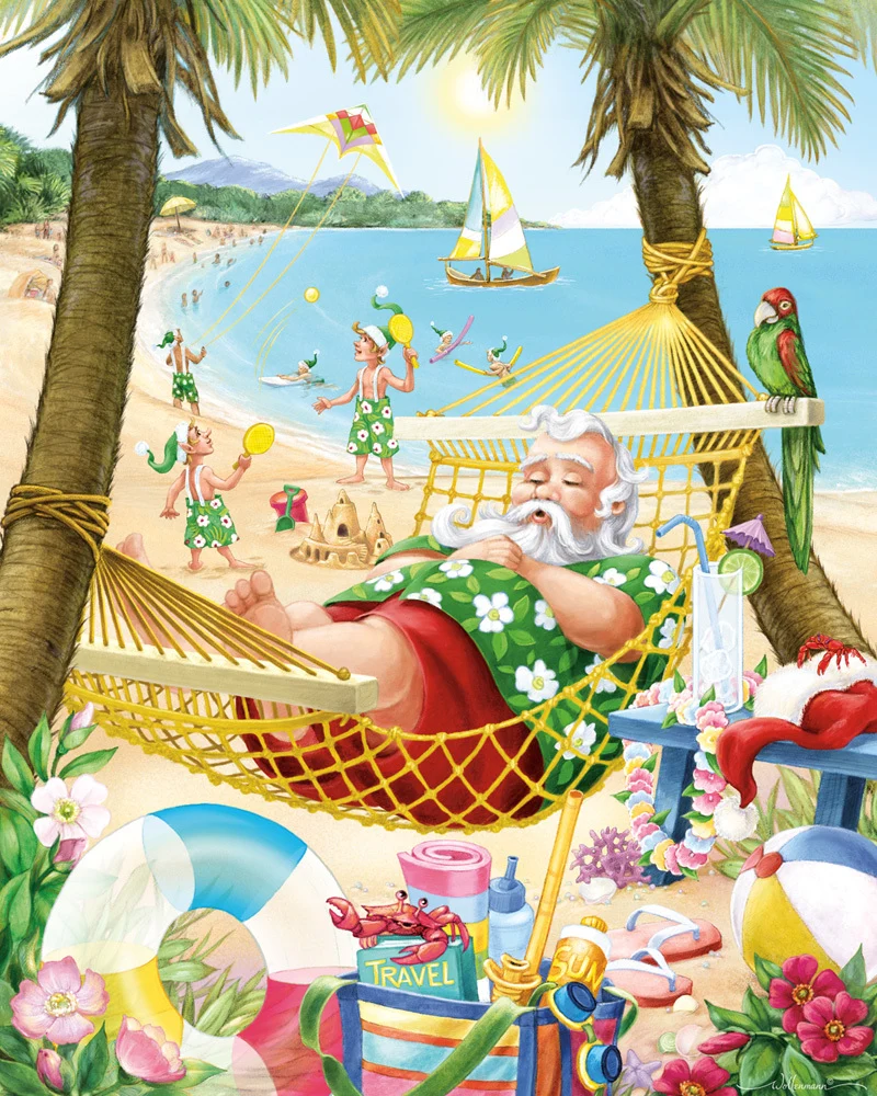 Santa's Vacation, Randy Wollenmann
