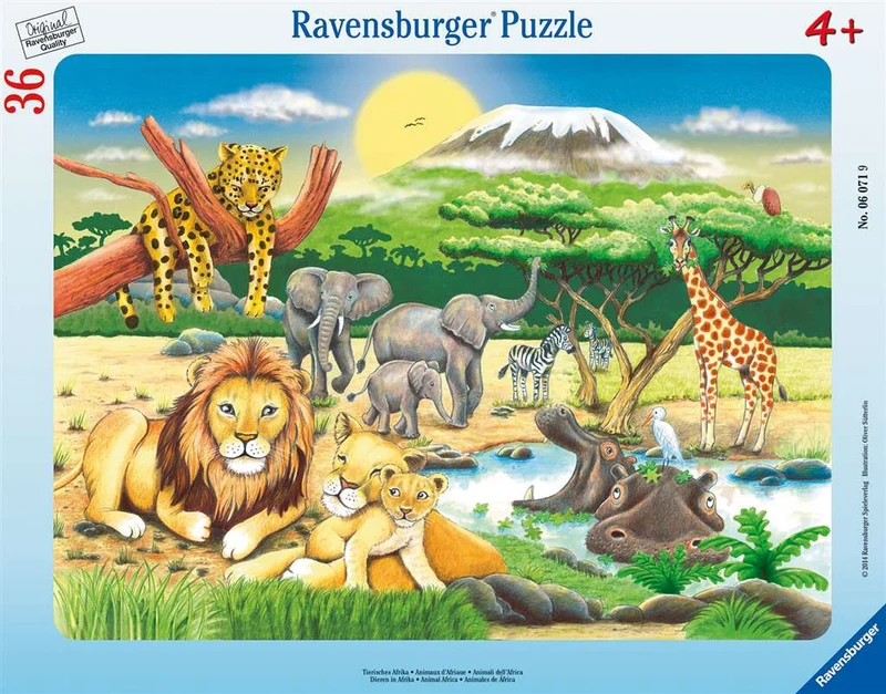 Ravensburger Animal Africa (Tray Puzzle)