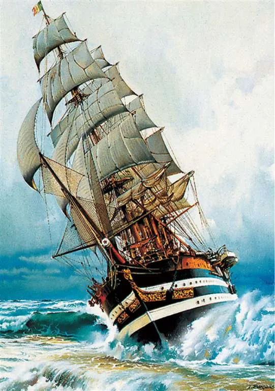 Ravensburger Full Speed Ahead / Antique Tall Ship