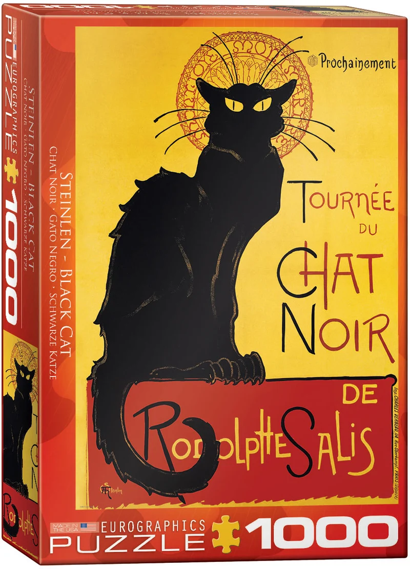 Black Cat (Chat Noir), Theophile Steinlen