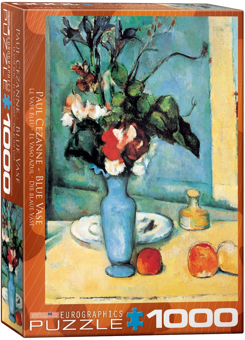 Blue Vase (Le Vase Bleu), Paul Cézanne