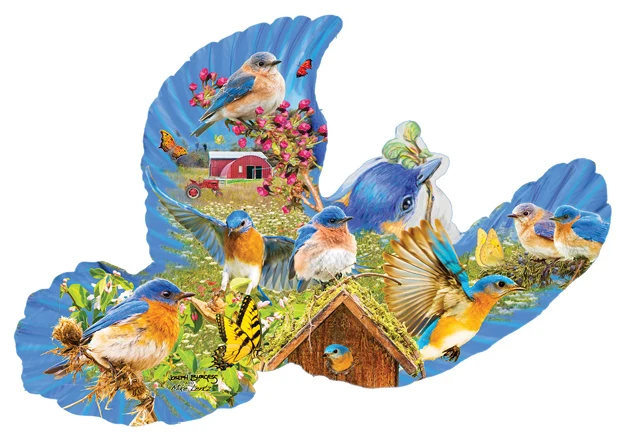 Bluebird Country (Shaped)