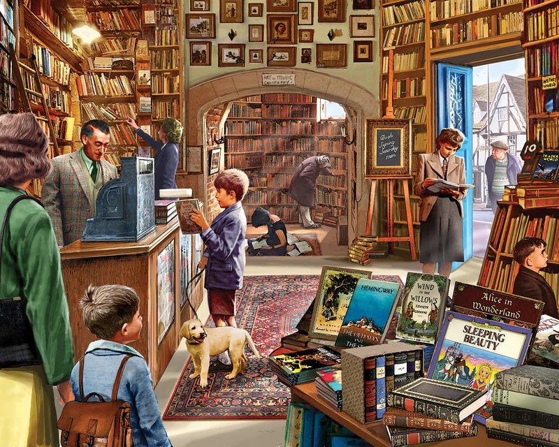 Old Book Store, Steve Crisp