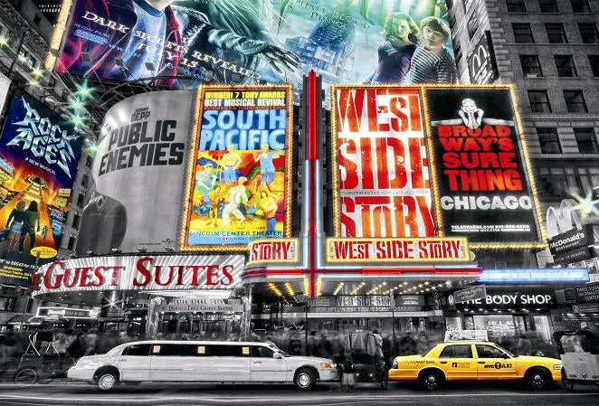 New York Theatre Signs