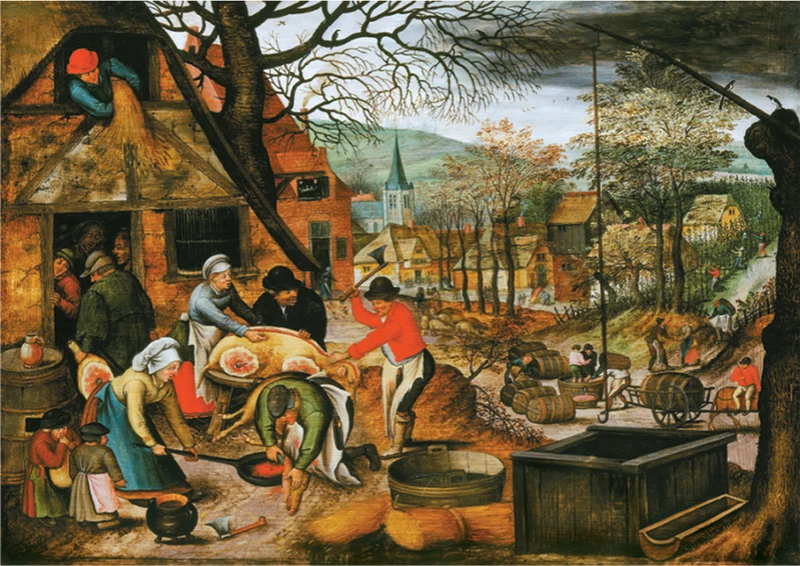Autumn, Pieter Bruegel