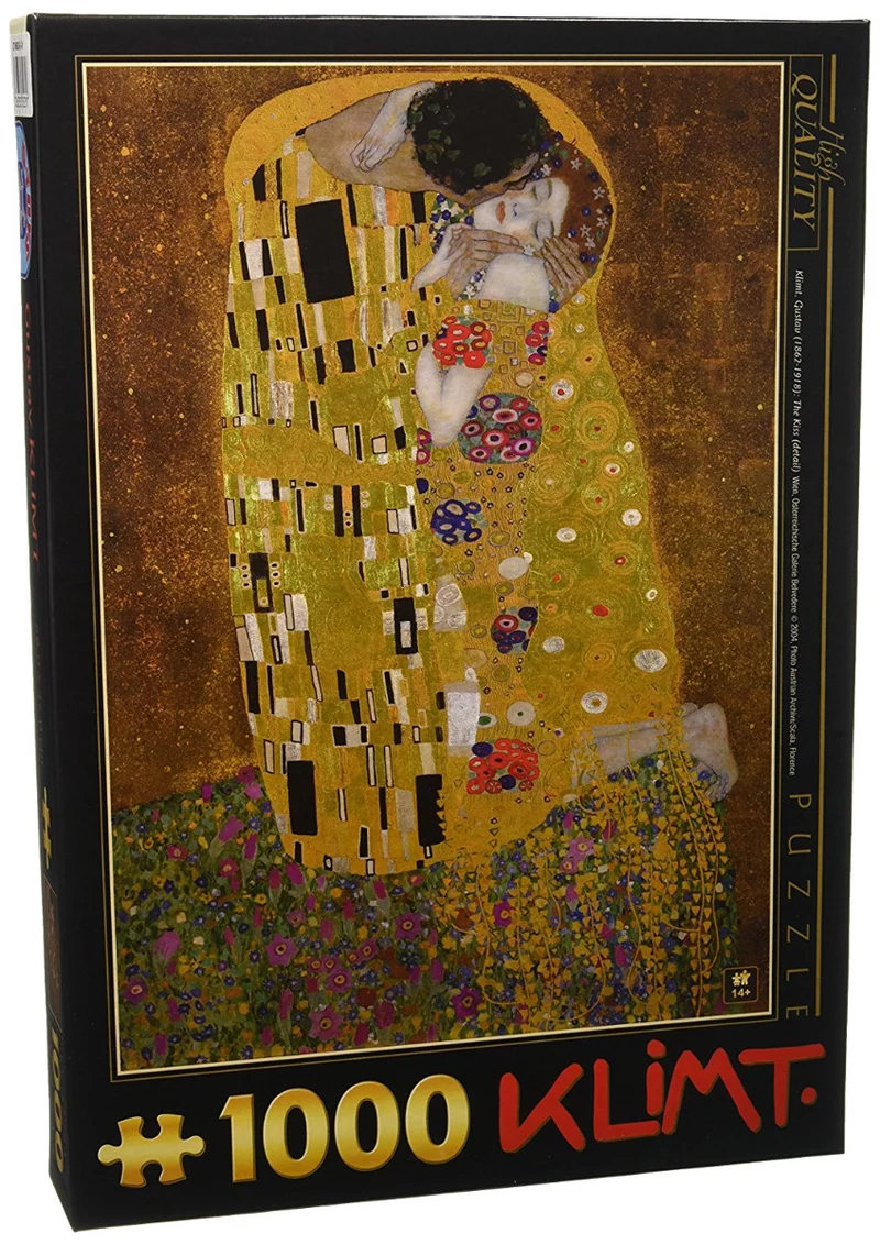 The Kiss, Gustav Klimt
