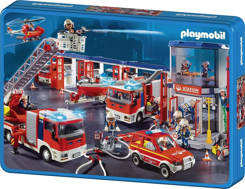Playmobil - Fire Brigade (Tin Box)