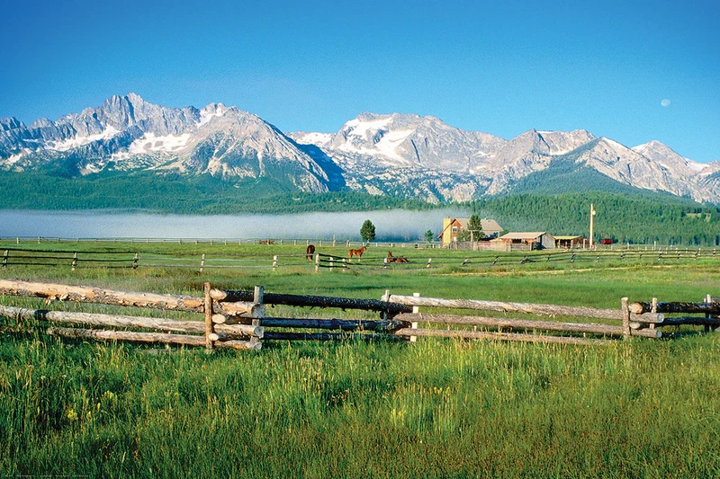 Sawtooth Mountains - Custer County, Idaho