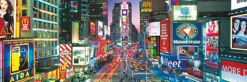 Times Square NYC Panoramic