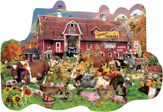 Countryside Fall (Shaped)