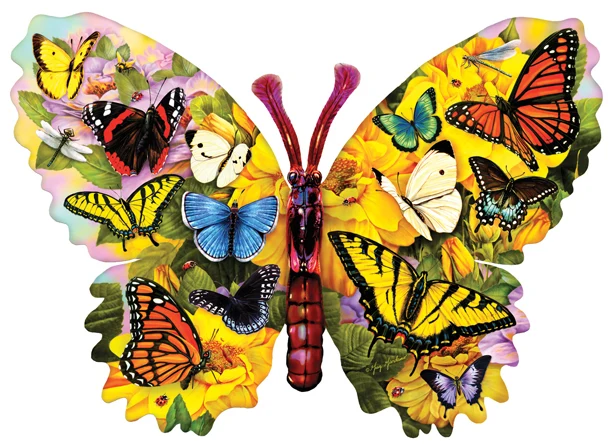 Wings of Color (Shaped)