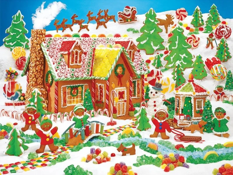 Gingerbread Fun (Family Puzzle)