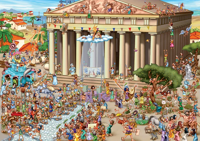 Cartoon Collection - Acropolis