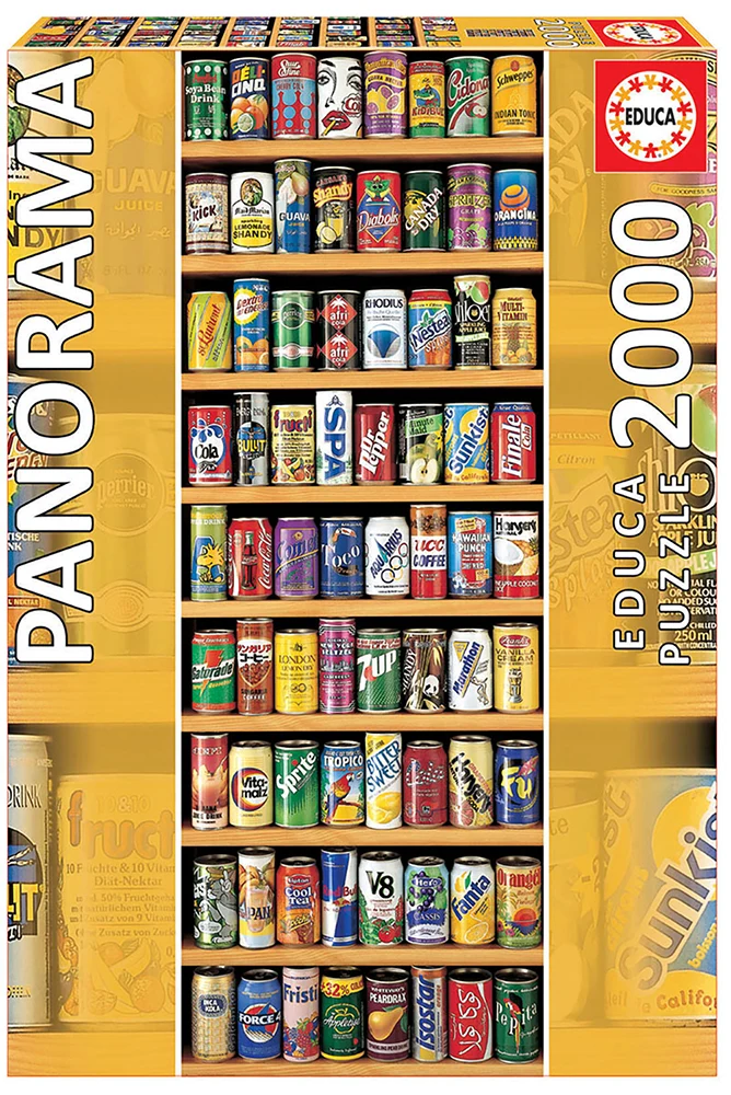 Soda Cans (Vertical Panorama)